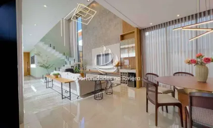 Casa a venda - alto padrão, 5 suítes, em riviera de são lourenço - bertioga - sp