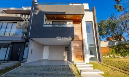 Casa em condomínio fechado com 3 quartos à venda na Rua Domingos Antônio Moro, Pilarzinho, Curitiba, 166 m2 por R$ 1.330.000