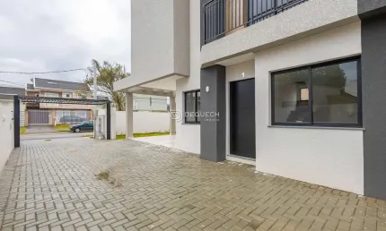 Casa em condomínio fechado com 3 quartos à venda na rua benjamin mion, santa felicidade, curitiba, 126 m2 por r$ 755.000