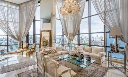 Apartamento com 4 quartos à venda na rua francisco rocha, 93, batel, curitiba, 412 m2 por r$ 4.500.000