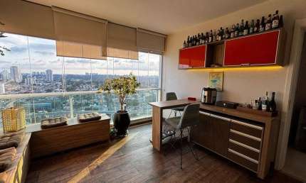 Apartamento decorado a venda 2 dormitórios 2 vagas campo Belo