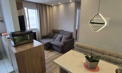 Apartamento à venda semi-mobiliado 2 Dorms 1 vaga Cond. Plug Morumbi