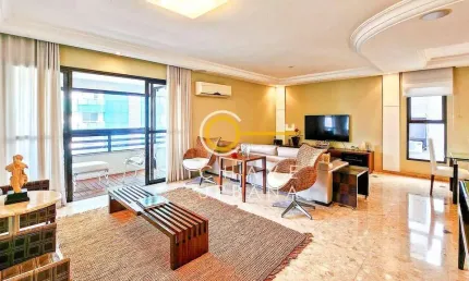Apartamento com 3 dormitórios à venda, 222 m² por r$ 2.140.000,00 - boqueirão - santos/sp