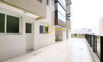 Apartamento garden com 3 dormitórios à venda, 184 m² por r$ 1.615.000,00 - gonzaga - santos/sp