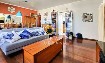 Apartamento com 3 dormitórios à venda, 121 m² por R$ 845.000,00 - Embaré - Santos/SP