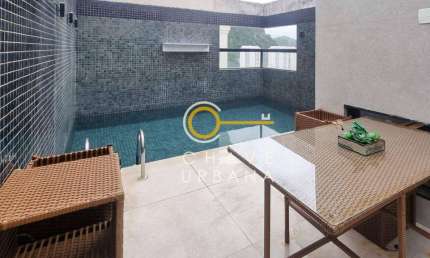 Cobertura com 4 dormitórios à venda, 187 m² por R$ 2.000.000,00 - Marapé - Santos/SP