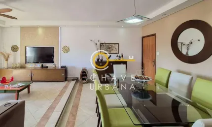Apartamento com 3 dormitórios à venda, 137 m² por r$ 680.000,00 - campo grande - santos/sp