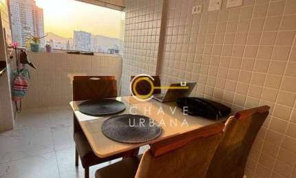 Apartamento com 2 dormitórios para alugar, 70 m² por R$ 5.500,00/mês - Boqueirão - Santos/SP