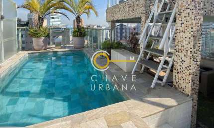 Cobertura à venda, 289 m² por R$ 2.200.000,00 - Ponta da Praia - Santos/SP