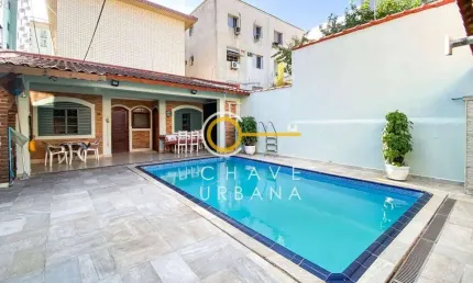 Casa à venda, 380 m² por R$ 3.180.000,00 - Embaré - Santos/SP