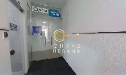 Sala, 90 m² - venda por R$ 300.000,00 ou aluguel por R$ 3.000,02/mês - Centro - Santos/SP