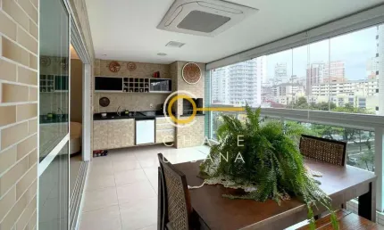 Apartamento com 3 dormitórios, 178 m² - venda por R$ 2.240.000,00 ou aluguel por R$ 15.000,02/mês - Gonzaga - Santos/SP