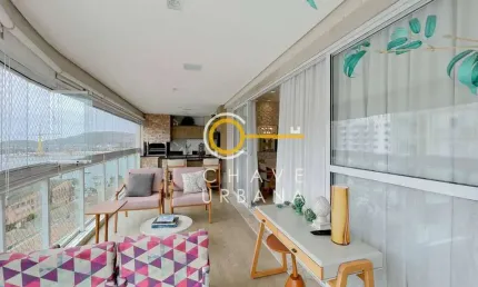 Apartamento com 4 dormitórios à venda, 186 m² por R$ 2.800.000,00 - Ponta da Praia - Santos/SP