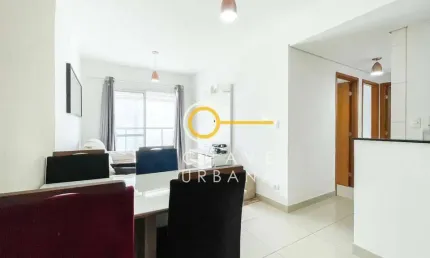 Apartamento com 2 dormitórios para alugar, 58 m² por R$ 5.000,00/mês - Vila Matias - Santos/SP