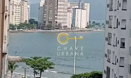 Apartamento com 1 dormitório à venda, 59 m² por R$ 300.000,00 - Centro - São Vicente/SP