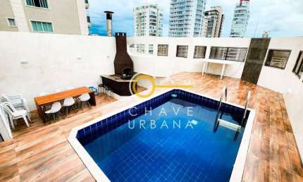 Cobertura com 4 dormitórios à venda, 229 m² por R$ 1.950.000,00 - Gonzaga - Santos/SP