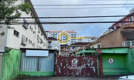 Terreno à venda, 600 m² por r$ 2.000.000,00 - campo grande - santos/sp