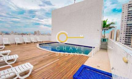 Cobertura à venda, 120 m² por R$ 1.500.000,00 - Marapé - Santos/SP
