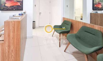 Sala, 44 m² - venda por R$ 550.000,00 ou aluguel por R$ 5.000,00/mês - Boqueirão - Santos/SP