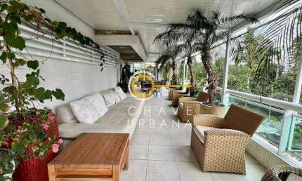 Apartamento Garden à venda, 222 m² por R$ 3.200.000,00 - Aparecida - Santos/SP