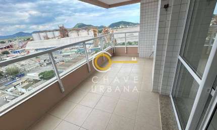 Apartamento para alugar, 92 m² por R$ 5.000,02/mês - Ponta da Praia - Santos/SP