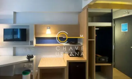 Apartamento à venda, 25 m² por R$ 353.650,00 - Gonzaga - Santos/SP