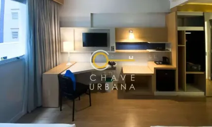 Apartamento com 1 dormitório à venda, 31 m² por r$ 465.000 - mobiliado -gonzaga - santos/sp
