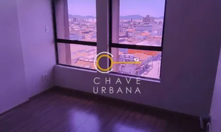Sala para alugar, 86 m² por r$ 3.417,36/mês - vila matias - santos/sp