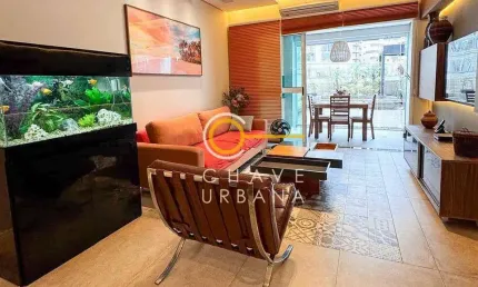 Apartamento Garden com 2 dormitórios à venda, 106 m² por R$ 1.490.000,00 - Gonzaga - Santos/SP