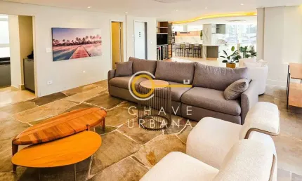Apartamento à venda, 270 m² por r$ 2.950.000,00 - gonzaga - santos/sp