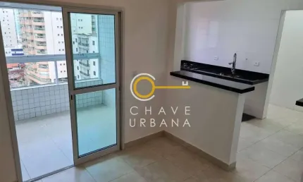 Apartamento com 2 dormitórios à venda, 72 m² por R$ 590.000,00 - Aviação - Praia Grande/SP