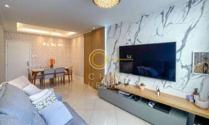 Apartamento com 2 dormitórios à venda, 76 m² por R$ 550.000,00 - Campo Grande - Santos/SP