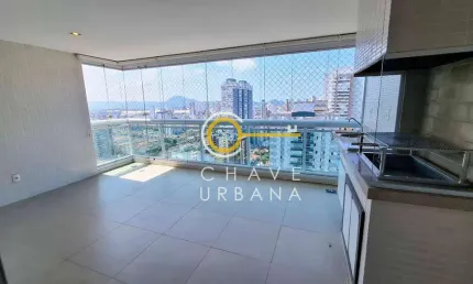 Apartamento com 3 dormitórios à venda, 190 m² por r$ 3.400.000,00 - aparecida - santos/sp