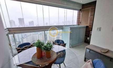Apartamento com 1 dormitório para alugar, 48 m² por R$ 5.000,02/mês - Ponta da Praia - Santos/SP