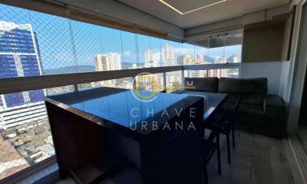 Apartamento com 3 dormitórios para alugar, 111 m² por R$ 9.500,02/mês - Ponta da Praia - Santos/SP