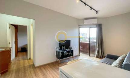 Apartamento com 1 dormitório para alugar, 51 m² por R$ 3.200,00/mês - Encruzilhada - Santos/SP