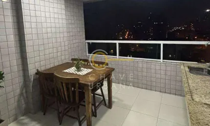Apartamento com 2 suítes à venda, 103 m² por R$ 600.000 - Vila Assunção - Praia Grande/SP