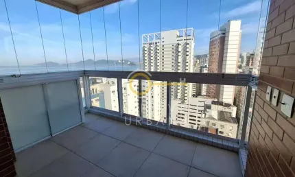 Apartamento com 1 dormitório para alugar, 46 m² por R$ 6.000,02/mês - Boqueirão - Santos/SP