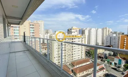 Apartamento Garden com 1 dormitório à venda, 65 m² por R$ 800.000,00 - Boqueirão - Santos/SP