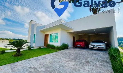 Casa em condomínio fechado no residencial cambarah em jarinu - sp
