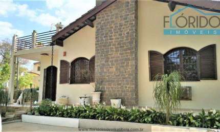 Casa para Venda em Atibaia, Retiro Das Fontes, 5 dormitórios, 4 suítes, 5 banheiros, 3 vagas