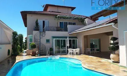 Casa em Condomínio para Venda em Atibaia, Condomínio Osato, 5 dormitórios, 3 suítes, 5 banheiros, 4 vagas