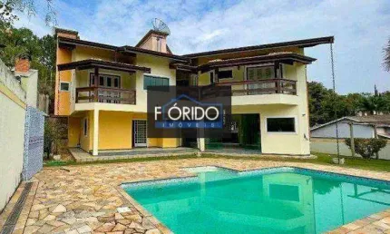 Casa em condomínio para venda em atibaia, condomínio flamboyant, 4 dormitórios, 2 suítes, 8 banheiros, 4 vagas
