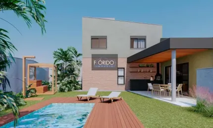 Casa em Condomínio para Venda em Atibaia, Vila Santista, 3 dormitórios, 3 suítes, 3 banheiros, 2 vagas