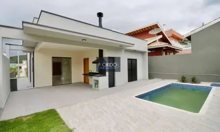 Casa em Condomínio para Venda em Atibaia, Condomínio Terras De Atibaia I, 3 dormitórios, 1 suíte, 2 banheiros, 2 vagas