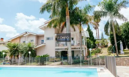 Casa em Condomínio para Venda em Atibaia, Condomínio Flamboyant, 5 dormitórios, 4 suítes, 6 banheiros, 6 vagas