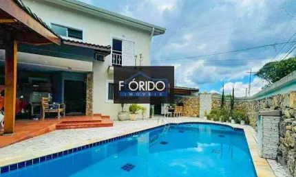 Casa para Venda em Atibaia, Vila Petrópolis, 3 dormitórios, 1 suíte, 3 banheiros, 7 vagas