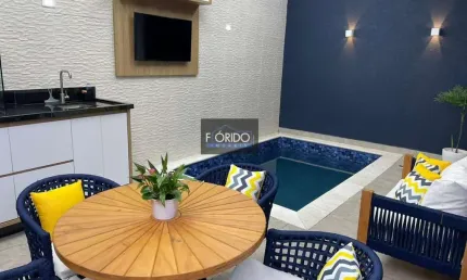 Casa para Venda em Atibaia, Morumbi, 3 dormitórios, 1 suíte, 2 banheiros, 2 vagas