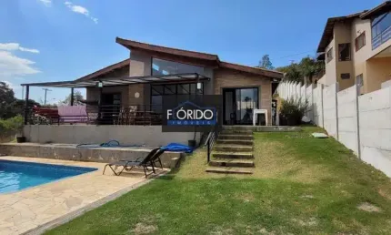 Casa em condomínio para venda em atibaia, condomínio estância santa maria do laranjal, 3 dormitórios, 2 suítes, 3 banheiros, 4 vagas