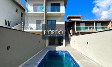 Casa para Locação em Atibaia, Jardim Paulista, 3 dormitórios, 3 suítes, 4 banheiros, 2 vagas